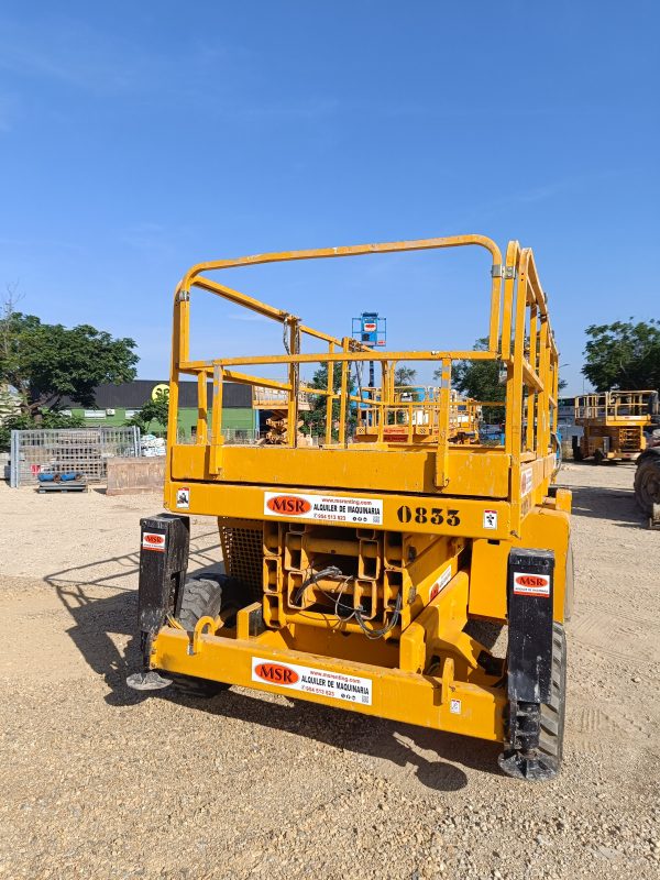 Plataforma Tijera Diesel HAULOTTE H12SX 📅2007 - Imagen 3
