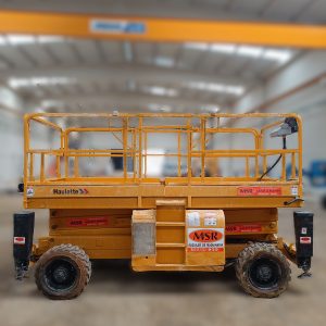Plataforma Tijera Diesel HAULOTTE H12SX 📅2006