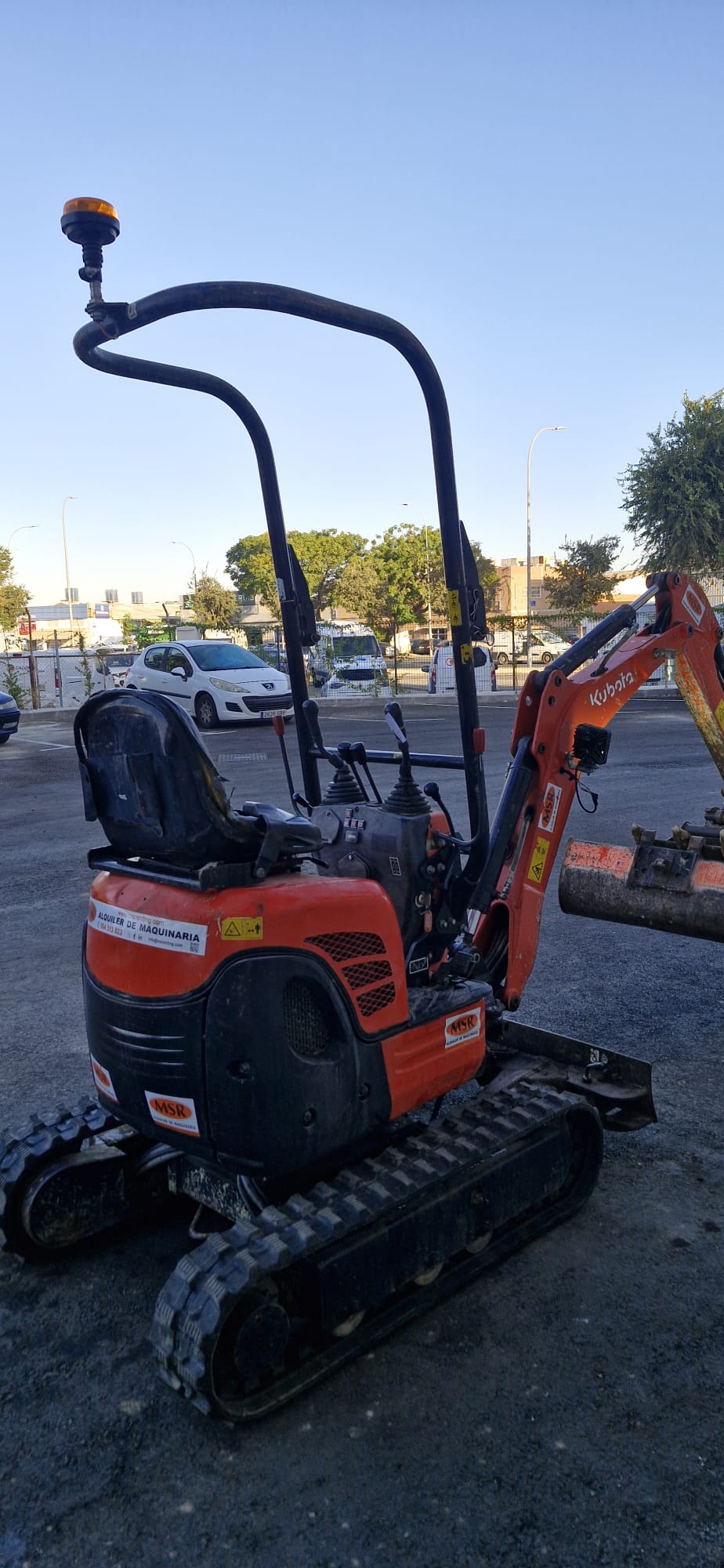 Mini excavadora Oruga KUBOTA U10-3 📅2021 - Imagen 3