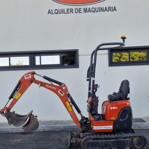 Mini excavadora Oruga KUBOTA U10-3 📅2021