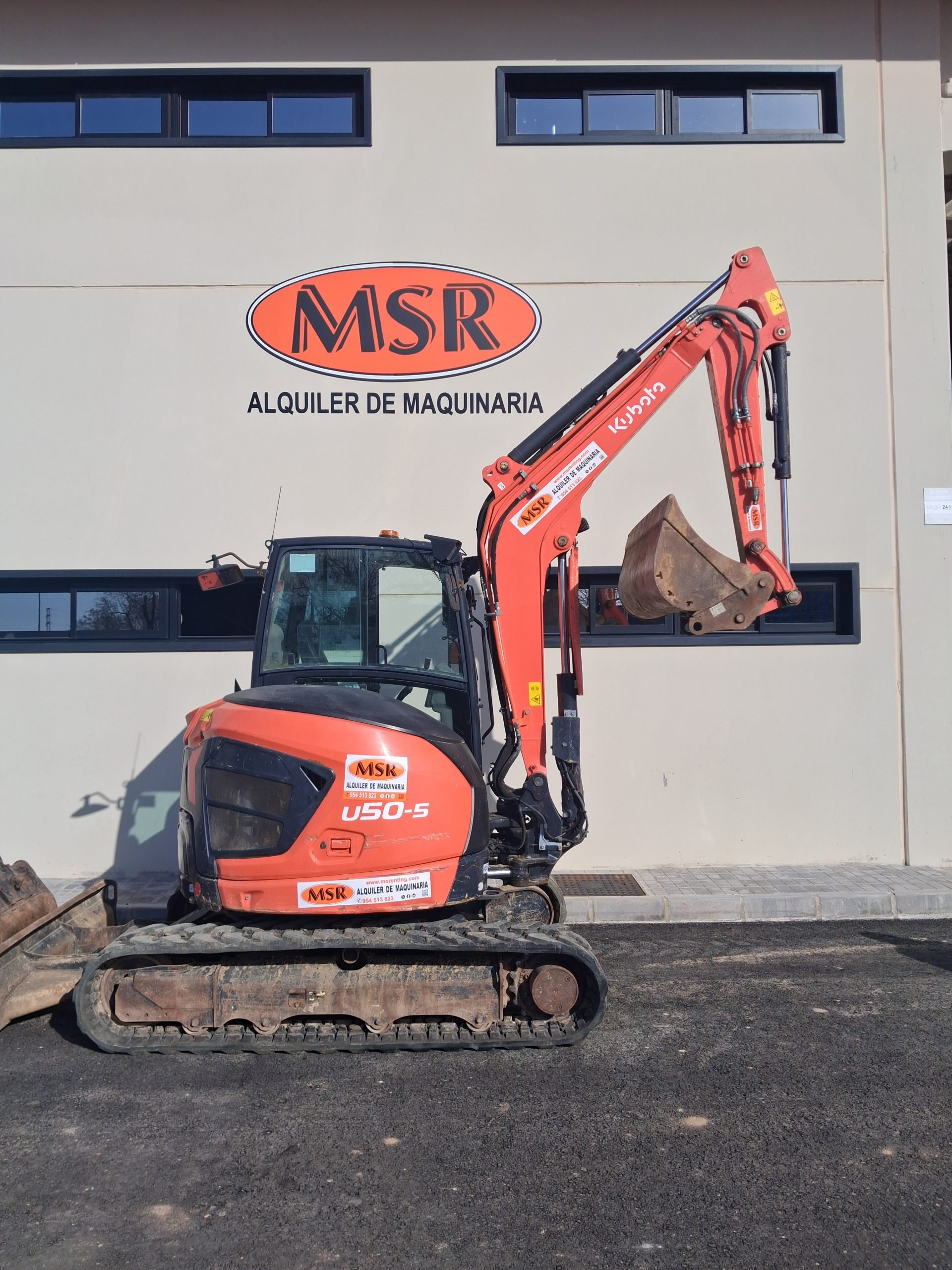 Mini excavadora Oruga KUBOTA U50-5📅2022 - Imagen 3