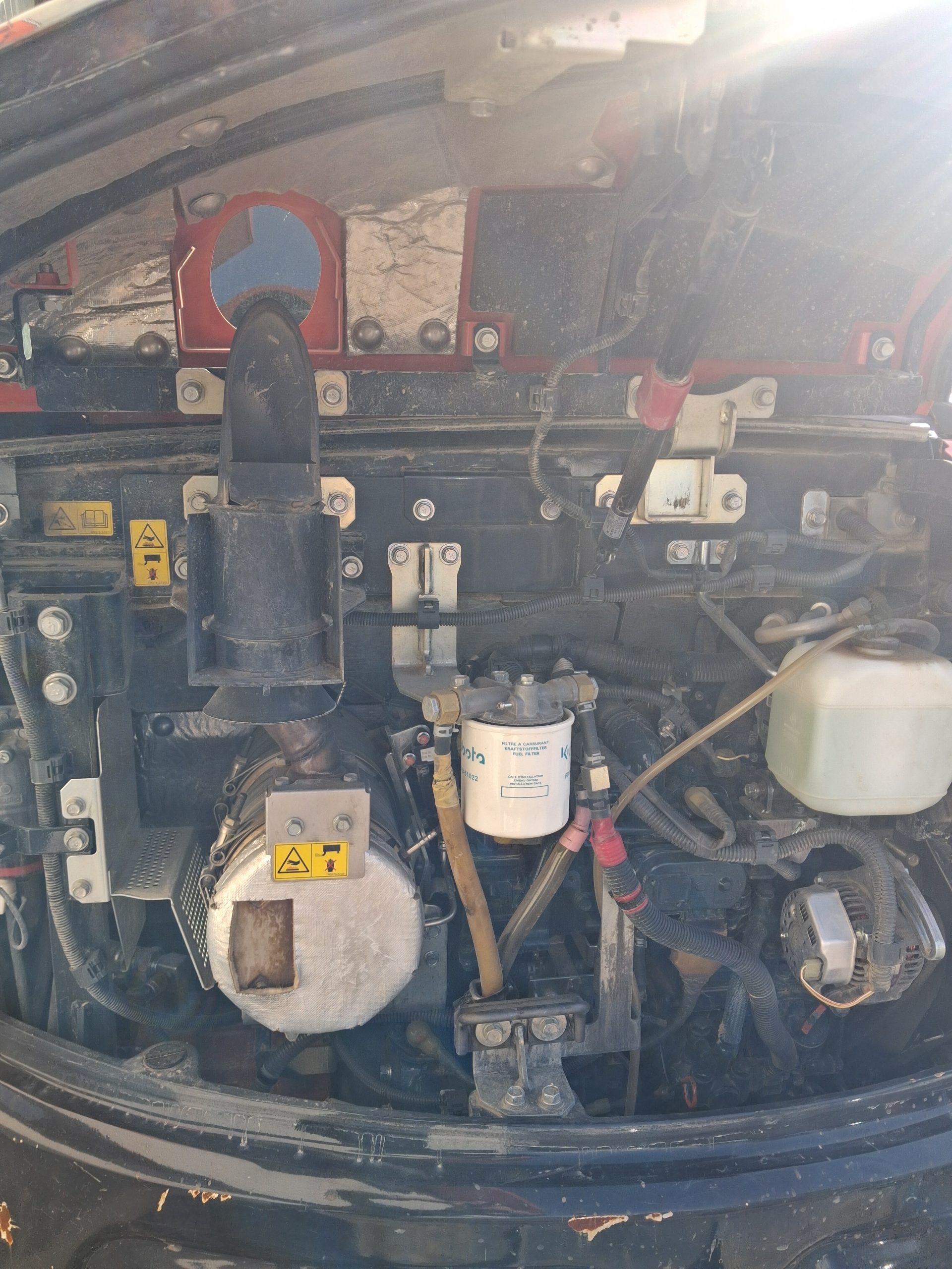 Mini excavadora Oruga KUBOTA U50-5📅2022 - Imagen 10