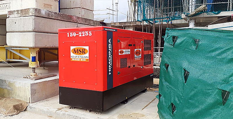 Foto de Grupo electrógeno Diésel en obra Alquilado en Sevilla