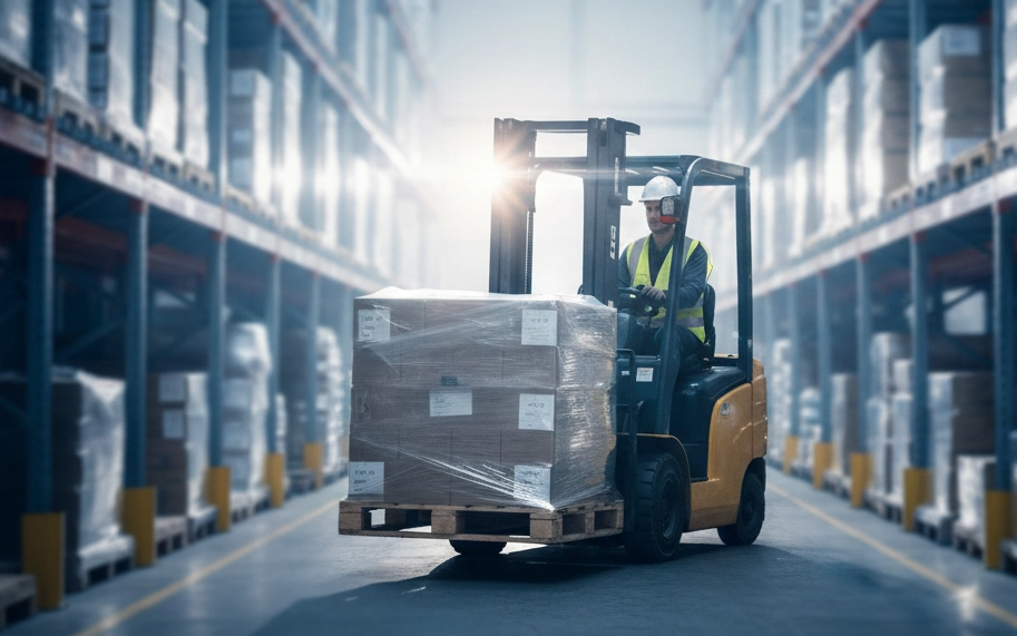 Foto Operador de Carretillas