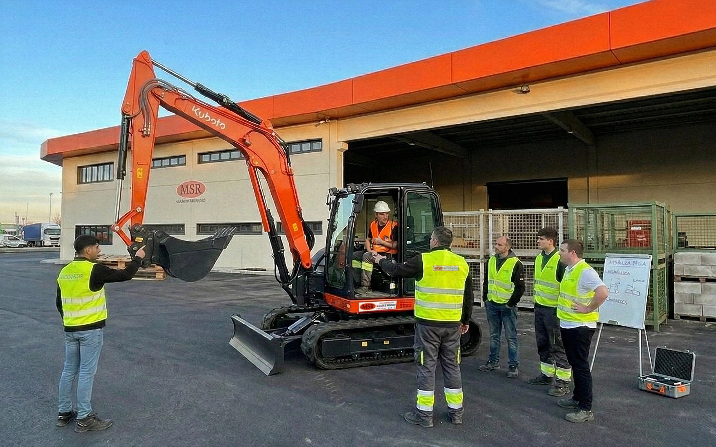 Foto Curso Movimiento de tierras en Sevilla MSR Alquiler