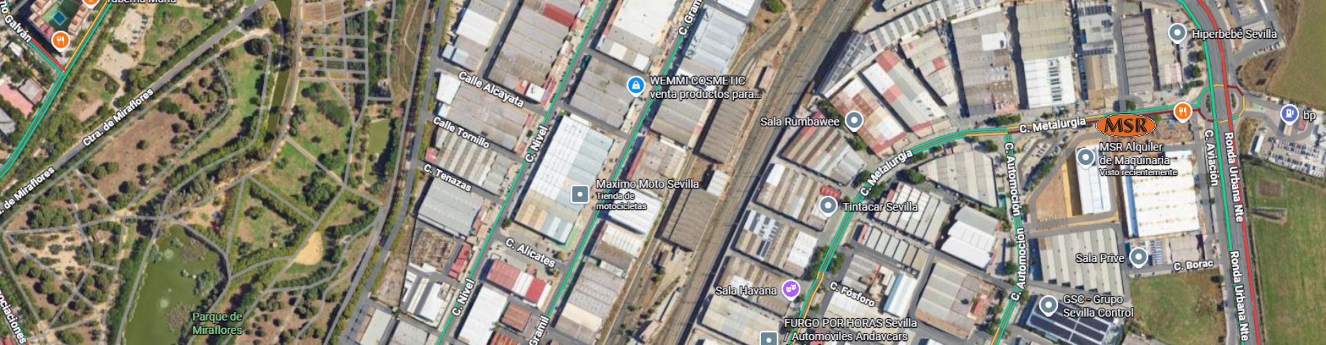 Mapa Localización MSR Alquiler